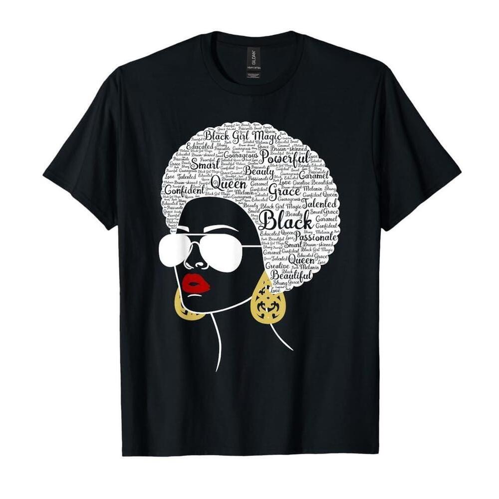 Black Cotton Streetwear T Shirt With A Bold Design
